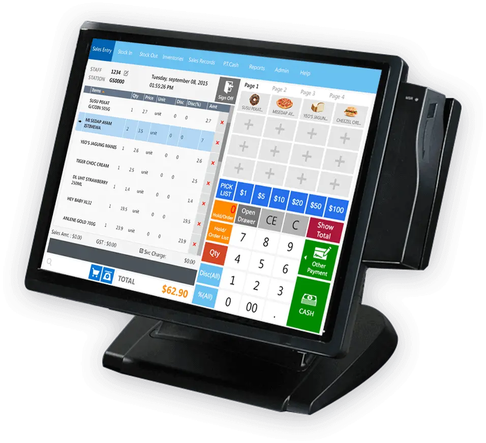 point of sale decor