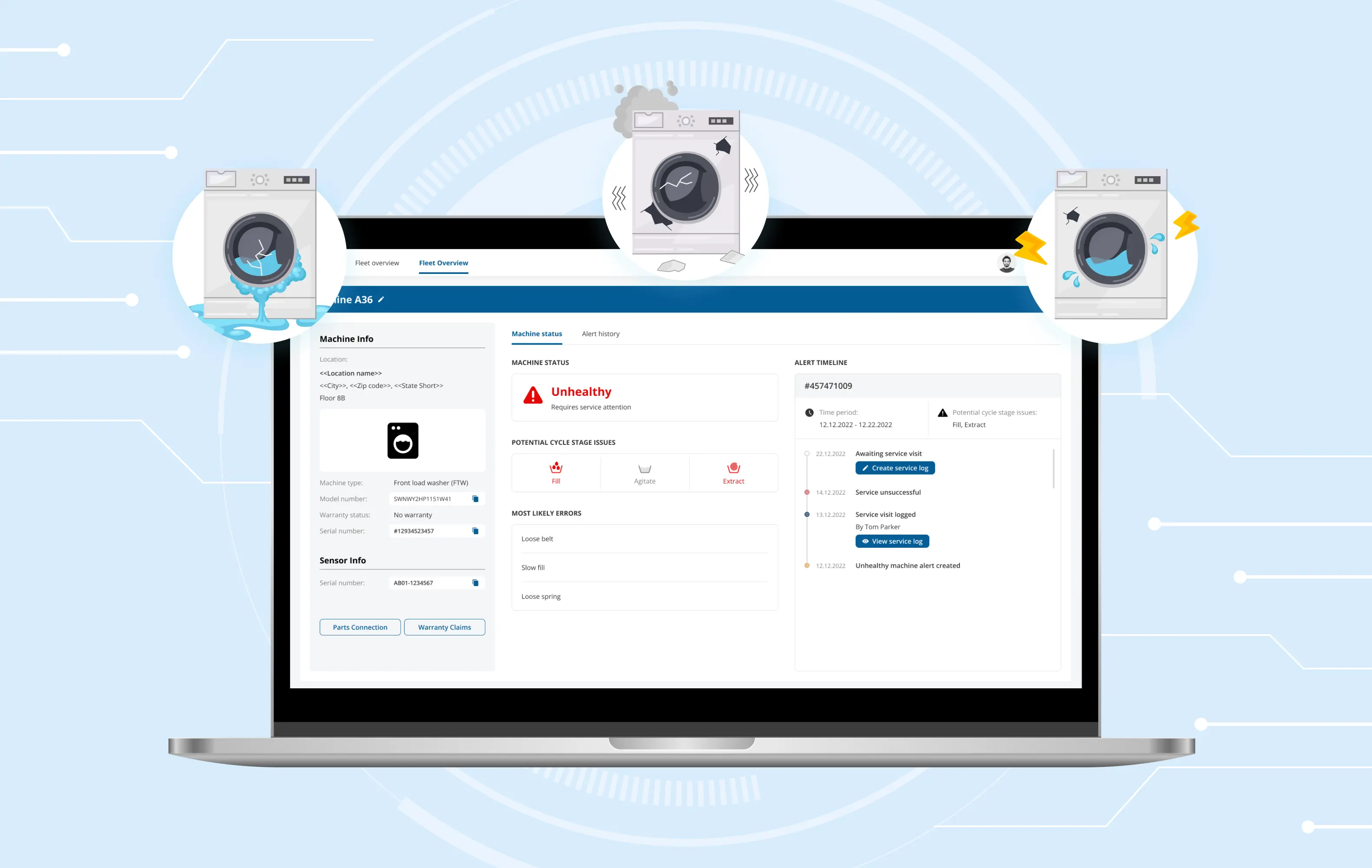 Laundry Facility Monitoring System
