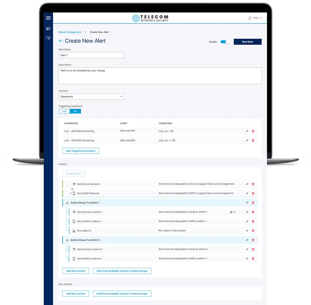 telecom mockup
